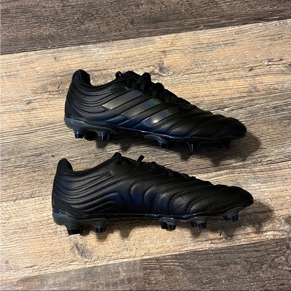 Adidas Copa 19.3 FG Black Cleats with Iridescent Logo (PRB 698001) - Picture 2 of 7
